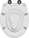 vidaXL - Gezin - Toiletzitting - met - Kindertoiletzitting - en - Snelle - Ontgrendeling - Duroplast