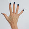 LAUED Nagelstickers - Nail Wraps - 16 Extreem Dunne Nagellak Stickers - Manicure Nail Art Folie - Night Blue