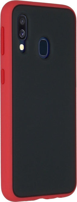iMoshion Hoesje Geschikt voor Samsung Galaxy A40 Hoesje - iMoshion Frosted Backcover - Rood
