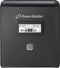 PowerWalker VI 1000 LCD - UPS - 1000VA Line-Interactive met LCD display - 2x Schuko en 2x IEC uitgangen