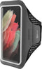 Mobiparts Comfort Fit Sport Armband Samsung Galaxy S21 Ultra Zwart