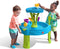 Step2 Summer Showers Splash Watertafel - Met 8 accessoires - Waterspeelgoed voor kind - Activiteitentafel met water voor de tuin / buiten