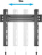 Hagor MVW Superslim 400 - Muurbeugel - VESA 400 - Draaggewicht 35kg