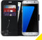Accezz Samsung Galaxy S7 Edge - Wallet Softcase Bookcase - 3 pashouders - Zwart