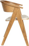 Zuiver NDSM Eetkamerstoel Hout Naturel/ Bruin