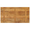 Tafelblad rechthoekig 120x50x3,8 cm massief mangohout