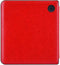 Origami Sleepcover Geschikt voor Kobo Libra H2O Hoes Rood + Screenprotector + Oplader * - ereader hoesje - cover