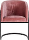 Richmond Stoel Chiara blush velvet (Genova 706 Blush)