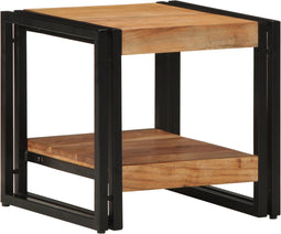 vidaXL - Koffietafel - 40x50x38 - cm - Massief - Acaciahout