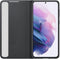 Samsung Galaxy S21+ - Smart Clear View Flip Cover - Antibacterieel - Zwart