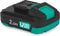 VONROC 20V Accu - 2.0Ah - Bi-directionele USB-C poort - Powerbank functie - Compatibel met Power Delivery (PD)