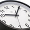 Wandklok 25.5cm-Stil-Zwart/Wit-Plastic-nXt Robust