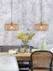 GOOD&MOJO Hanglamp Bromo - Bamboe - Ø40cm - Scandinavisch,Bohemian - Hanglampen Eetkamer, Slaapkamer, Woonkamer