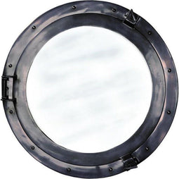 Authentic Models - Patrijspoort Spiegel AC189A - Rond 51 cm - Aluminium