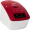 Brother QL-600R - Labelprinter - Direct thermisch 300 x 600 DPI - Rood