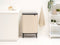 Brabantia Bo Touch Bin Hi - Prullenbak 2 x 30 liter - Afvalscheiding - Soft Beige (2 stuks)