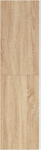 vidaXL - Tv-meubels - 2 - st - 30,5x30x110 - cm - bewerkt - hout - wit - sonoma - eiken