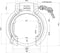 AXA Imenso X‑Large Retractable frameslot – Extra brede opening – Met Plug‑in mogelijkheid – Gehard staal – Multi‑bevestiging – Beveiligingsniveau 12 –
