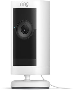 Ring Stick Up Cam Pro - Bewakingscamera - Bewegingsdetectie IR-nachtzicht - Wit