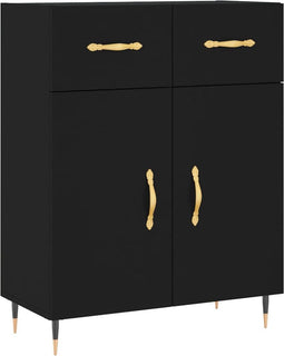 vidaXL-Dressoir-69,5x34x90-cm-bewerkt-hout-zwart