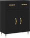 vidaXL-Dressoir-69,5x34x90-cm-bewerkt-hout-zwart