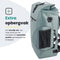 Voltano Luxe E-bike Fietstas / Rugtas - 28L - 100% Waterdicht - Ice Blauw