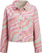 JJXX Jxmadeline - Spijkerjasje - Grafisch patroon - Super Pink