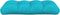 vidaXL - Palletkussen - 120x40x12 - cm - stof - turquoise