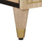 vidaXL - Wastafelkast - 62x33x58 - cm - massief - mangohout