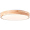 Brilliant Slimline - Plafondlamp - LED 12W - 3000K-4000K - Licht Houtkleur/Wit