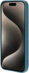 Mobiparts iPhone 15 Pro - Silicone Cover - Soft-touch - Blueberry Blue