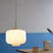 Dyberg Larsen Arp - Hanglamp E27 25W Opaal Goud 25 X 32 Cm