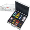 Carrera Digital 132 - Opbergkoffer - Aluminium voor 8 raceauto's 1:32 - Zilver