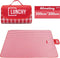 Lunchy Picknick XXL - Picknickkleed Waterdicht - 200x200 cm - Rood Wit