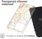iMoshion Hoesje Geschikt voor iPhone 15 Pro Hoesje Siliconen - iMoshion Design hoesje - Transparant / Golden Leaves Transparant