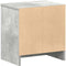 vidaXL - Nachtkastje - met - lade - 39x28x41 - cm - betongrijs