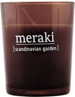 Geurkaars Scandinavian garden rood