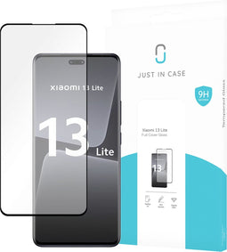 Xiaomi 13 Lite Full Cover Tempered Glass - Screenprotector - Black