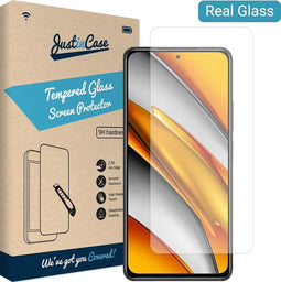 Xiaomi Mi 11i / Poco F3 Screenprotector - Gehard glas - Transparant - Just in Case