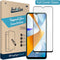 Xiaomi Poco C40 screenprotector - Full Cover - Gehard glas - Zwart - Just in Case