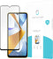 Xiaomi Poco C40 screenprotector - Full Cover - Gehard glas - Zwart - Just in Case