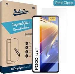 Xiaomi Poco F4 GT screenprotector - Gehard glas - Transparant - Just in Case