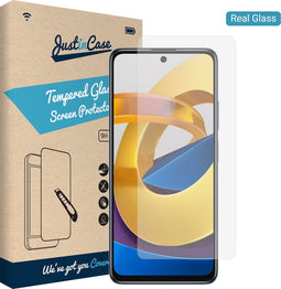 Xiaomi Poco M4 Pro 5G Screenprotector - Gehard glas - Transparant - Just in Case