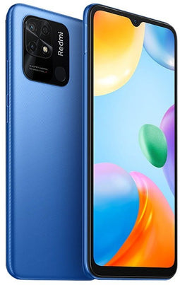 Xiaomi Redmi 10C, 4GB intern, 128GB opslag Blauw