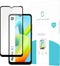 Xiaomi Redmi A1 screenprotector - Full Cover - Gehard glas - Zwart -