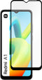 Xiaomi Redmi A1 screenprotector - Full Cover - Gehard glas - Zwart -