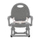 Chicco Pocket Snack Junior - Stoelverhoger voor kinderen - Baby eetstoel - Stabiele riemen - Grijs