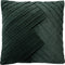 Dutch Decor GIDI - Sierkussen 45x45 cm - velvet - effen kleur - Mountain View - donkergroen - Inclusief binnenkussen