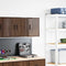 vidaXL - Garagewandkast - bewerkt - hout - bruin - eiken