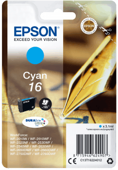 Epson Workforce - Inktcartridge - Cyaan - 3,1ml